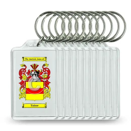 Taisse Set of 10 Keychains