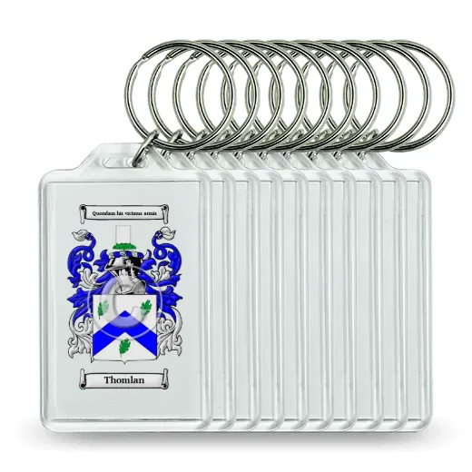 Thomlan Set of 10 Keychains