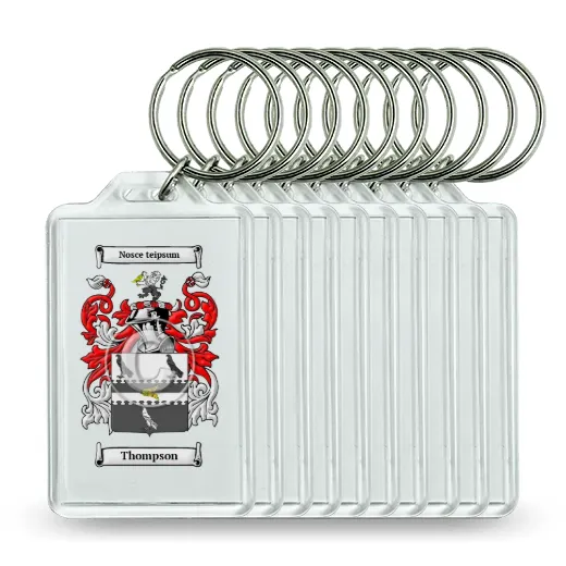 Thompson Set of 10 Keychains