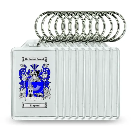 Trapani Set of 10 Keychains