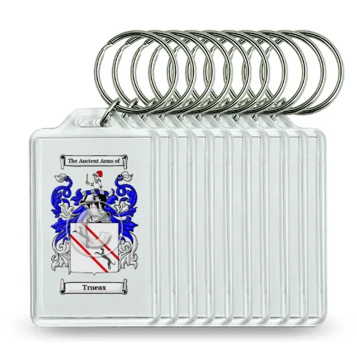 Trueax Set of 10 Keychains