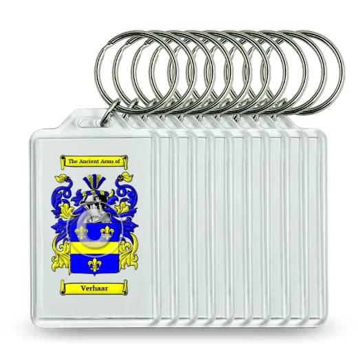 Verhaar Set of 10 Keychains
