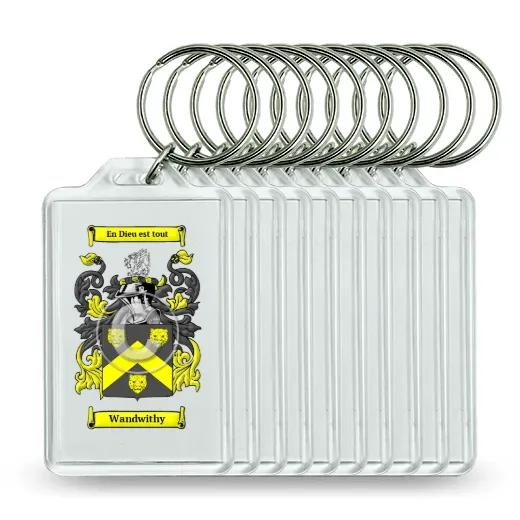 Wandwithy Set of 10 Keychains