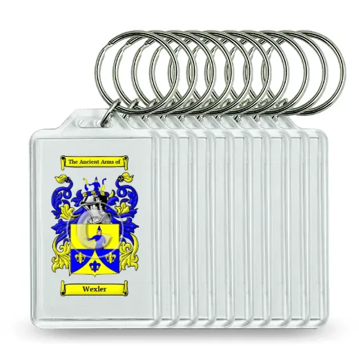 Wexler Set of 10 Keychains