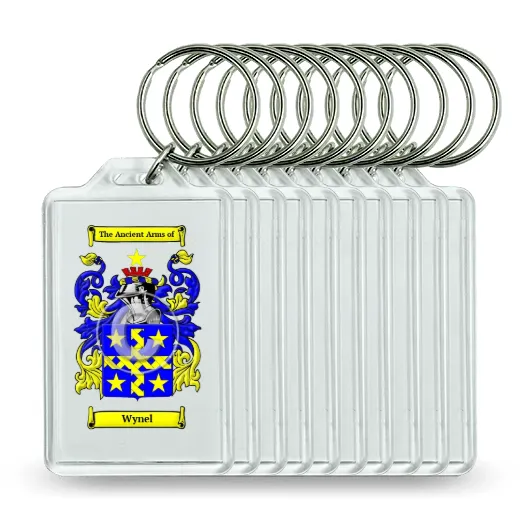 Wynel Set of 10 Keychains