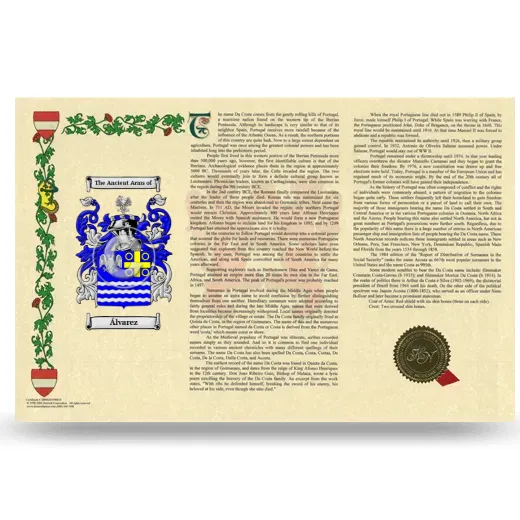 Álvarez Armorial History Landscape Style