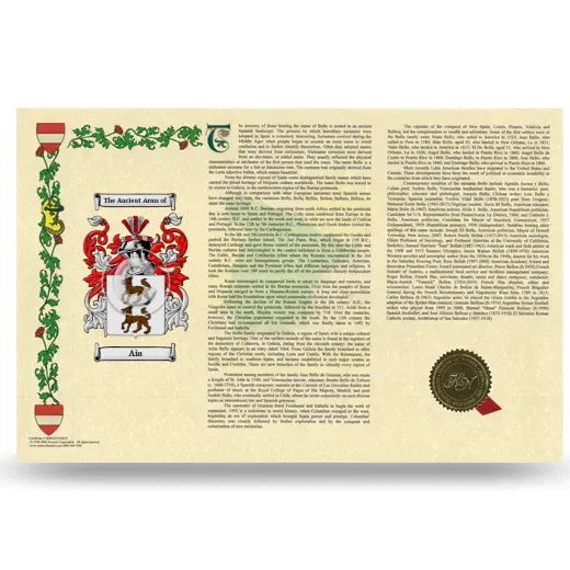 Aia Armorial History Landscape Style