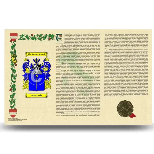 Anastasía Armorial History Landscape Style