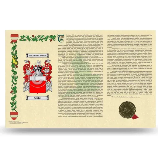 Arnkel Armorial History Landscape Style