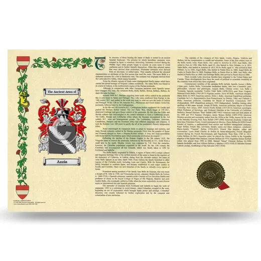 Azzia Armorial History Landscape Style