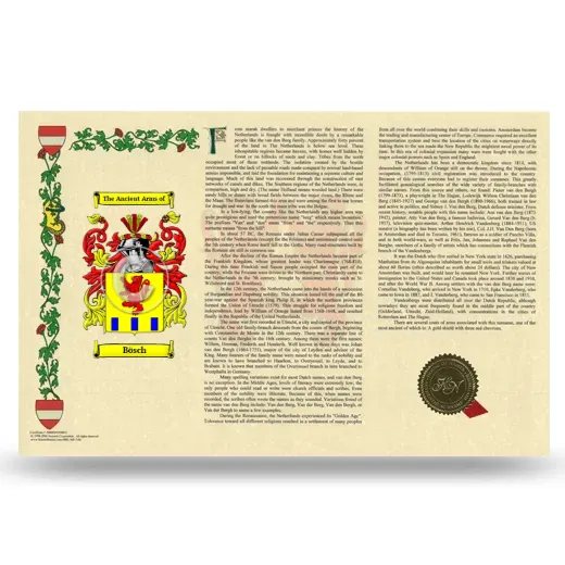 Bösch Armorial History Landscape Style