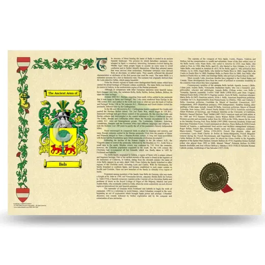 Bals Armorial History Landscape Style