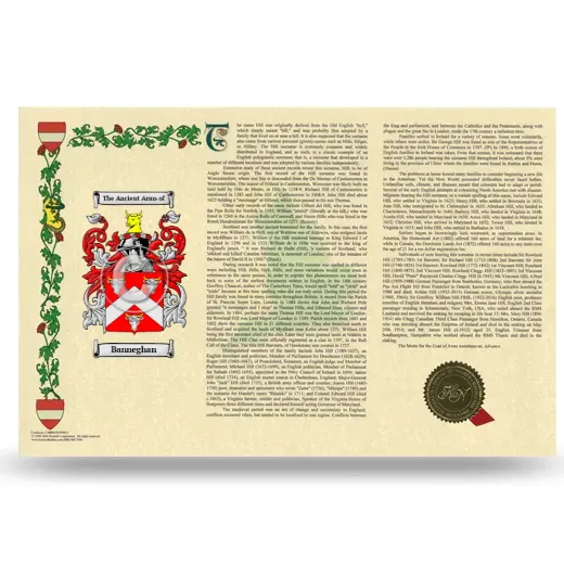 Banneghan Armorial History Landscape Style