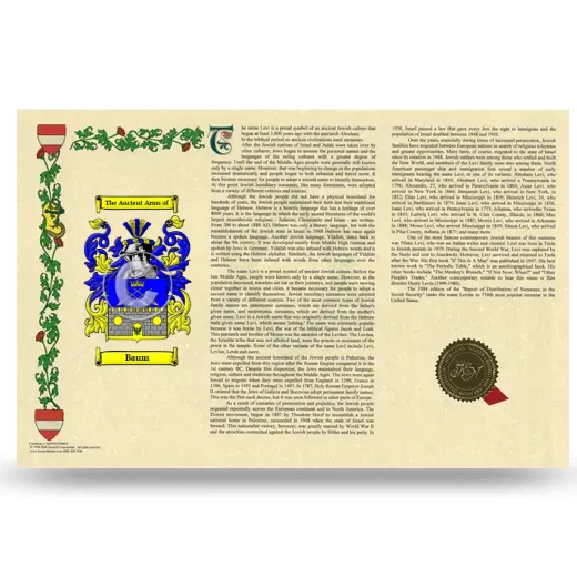 Baum Armorial History Landscape Style