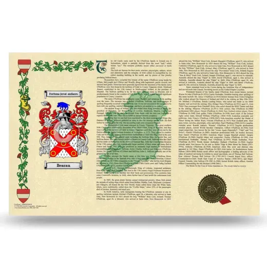 Bearan Armorial History Landscape Style