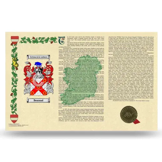 Bearand Armorial History Landscape Style