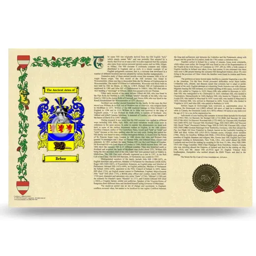 Bebor Armorial History Landscape Style
