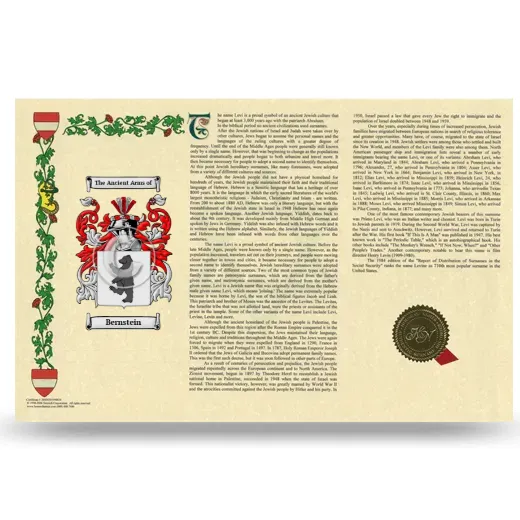 Bernstein Armorial History Landscape Style