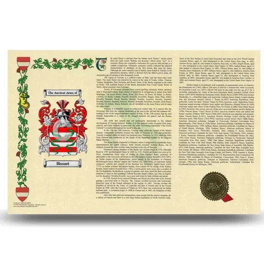 Bissari Armorial History Landscape Style