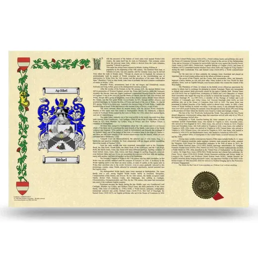 Bithel Armorial History Landscape Style