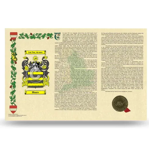 Blonte Armorial History Landscape Style