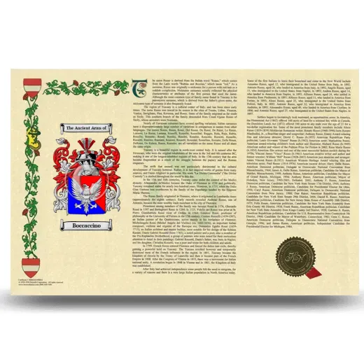 Boccaccino Armorial History Landscape Style