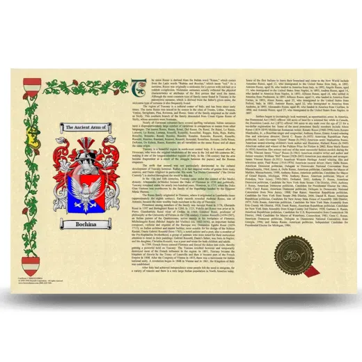Bochina Armorial History Landscape Style