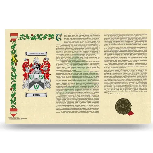 Bodén Armorial History Landscape Style