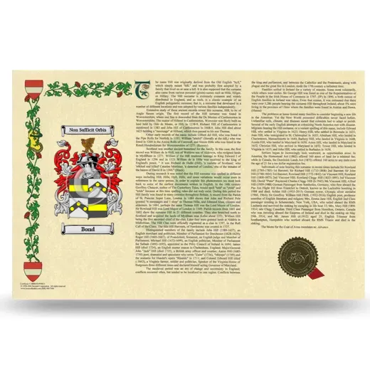 Bond Armorial History Landscape Style