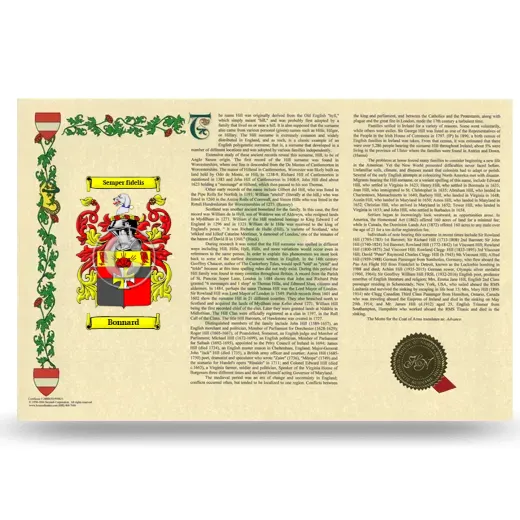 Bonnard Armorial History Landscape Style