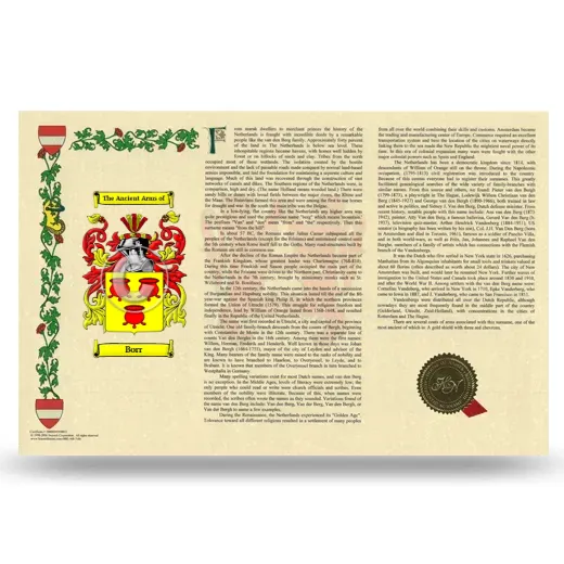 Borr Armorial History Landscape Style