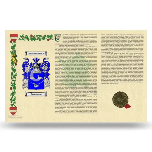 Bourrassa Armorial History Landscape Style