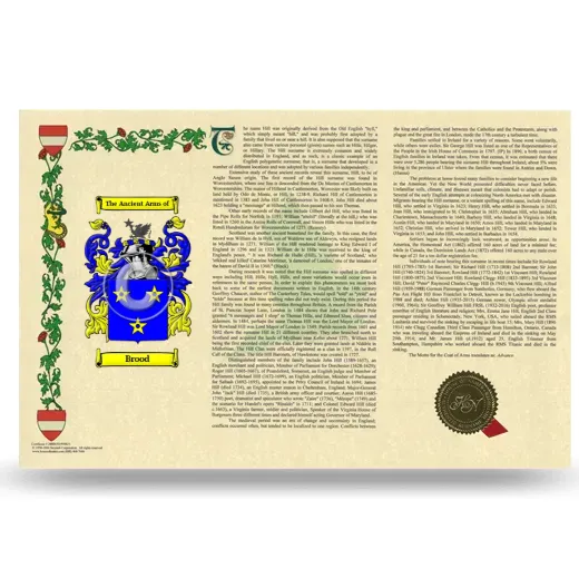 Brood Armorial History Landscape Style