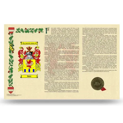 Bušs Armorial History Landscape Style
