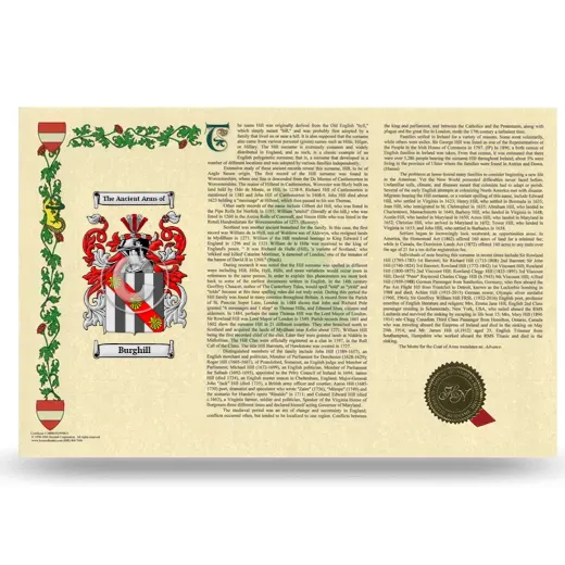 Burghill Armorial History Landscape Style