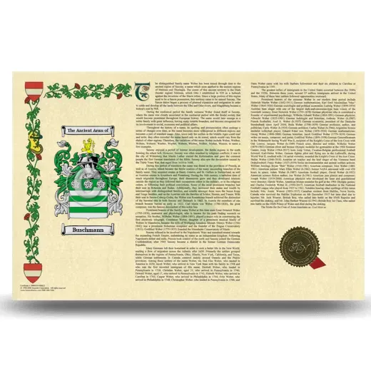 Buschmann Armorial History Landscape Style