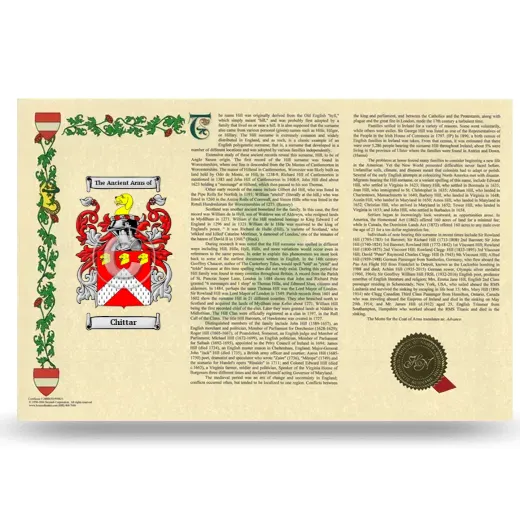 Chittar Armorial History Landscape Style
