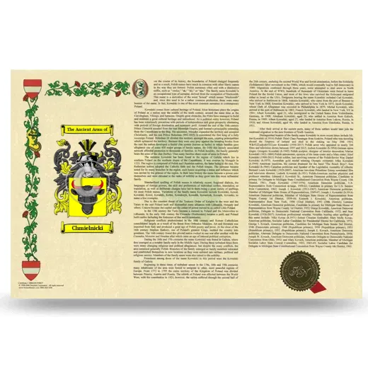 Chmielnicki Armorial History Landscape Style