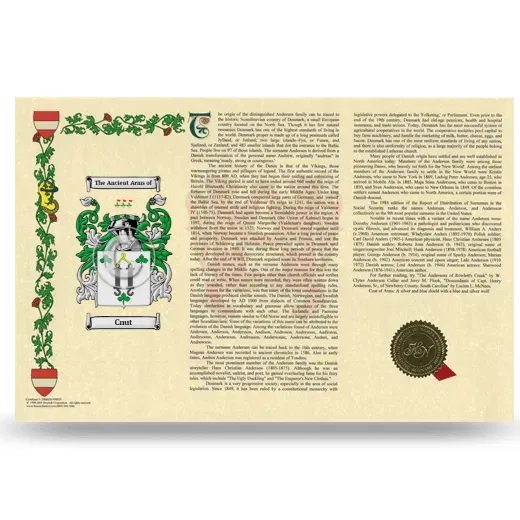 Cnut Armorial History Landscape Style