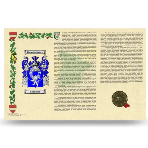 Colmenar Armorial History Landscape Style