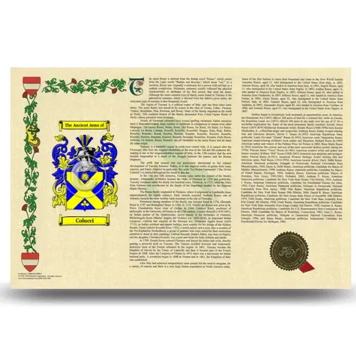 Colucci Armorial History Landscape Style