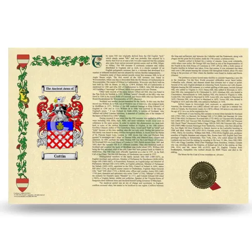 Cuttin Armorial History Landscape Style