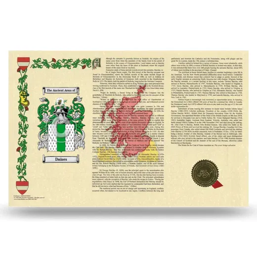 Daises Armorial History Landscape Style
