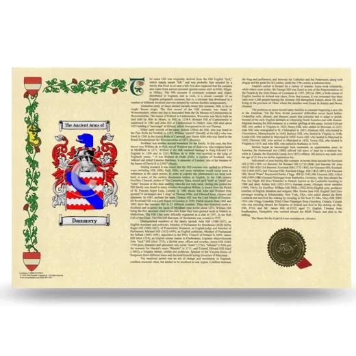 Dammery Armorial History Landscape Style