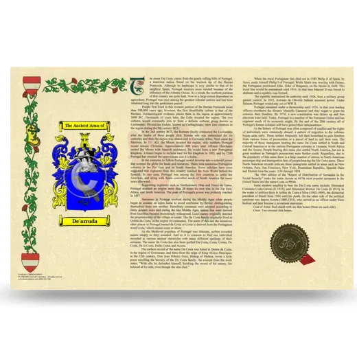 De'arruda Armorial History Landscape Style