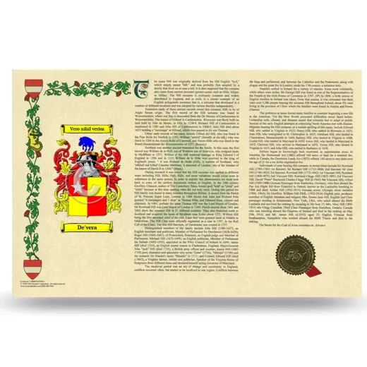 De'vera Armorial History Landscape Style