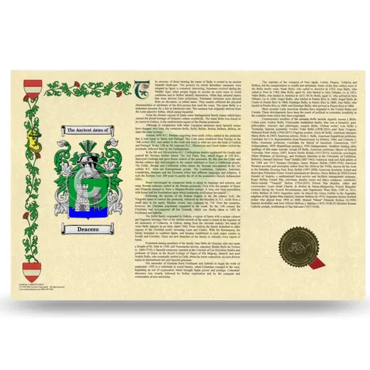 Deacero Armorial History Landscape Style