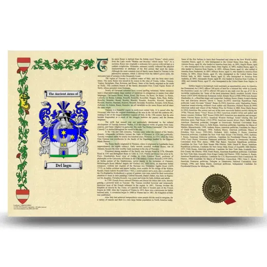 Del lagu Armorial History Landscape Style