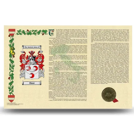 Diani Armorial History Landscape Style