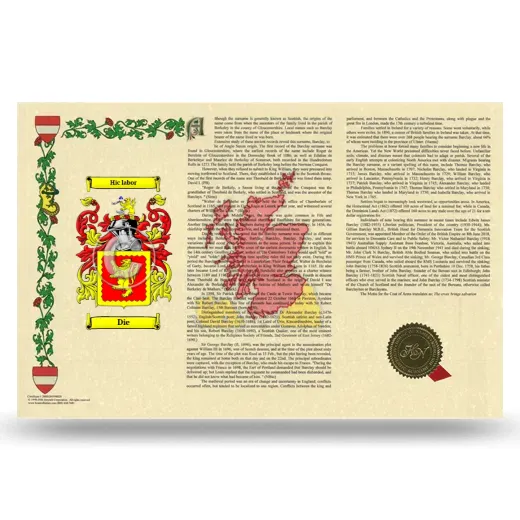 Die Armorial History Landscape Style